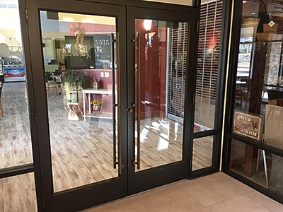 glass storefront doors american door company largo florida